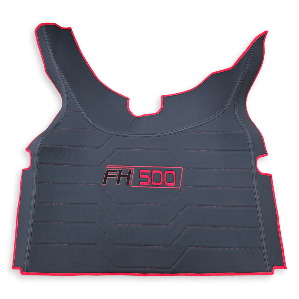 Килимок 3D Екошкіра Volvo FH Euro 6 з 2014; АКПП чорний, Килимок 3D Екошкіра Volvo FH Euro 6 з 2014; АКПП чорний,