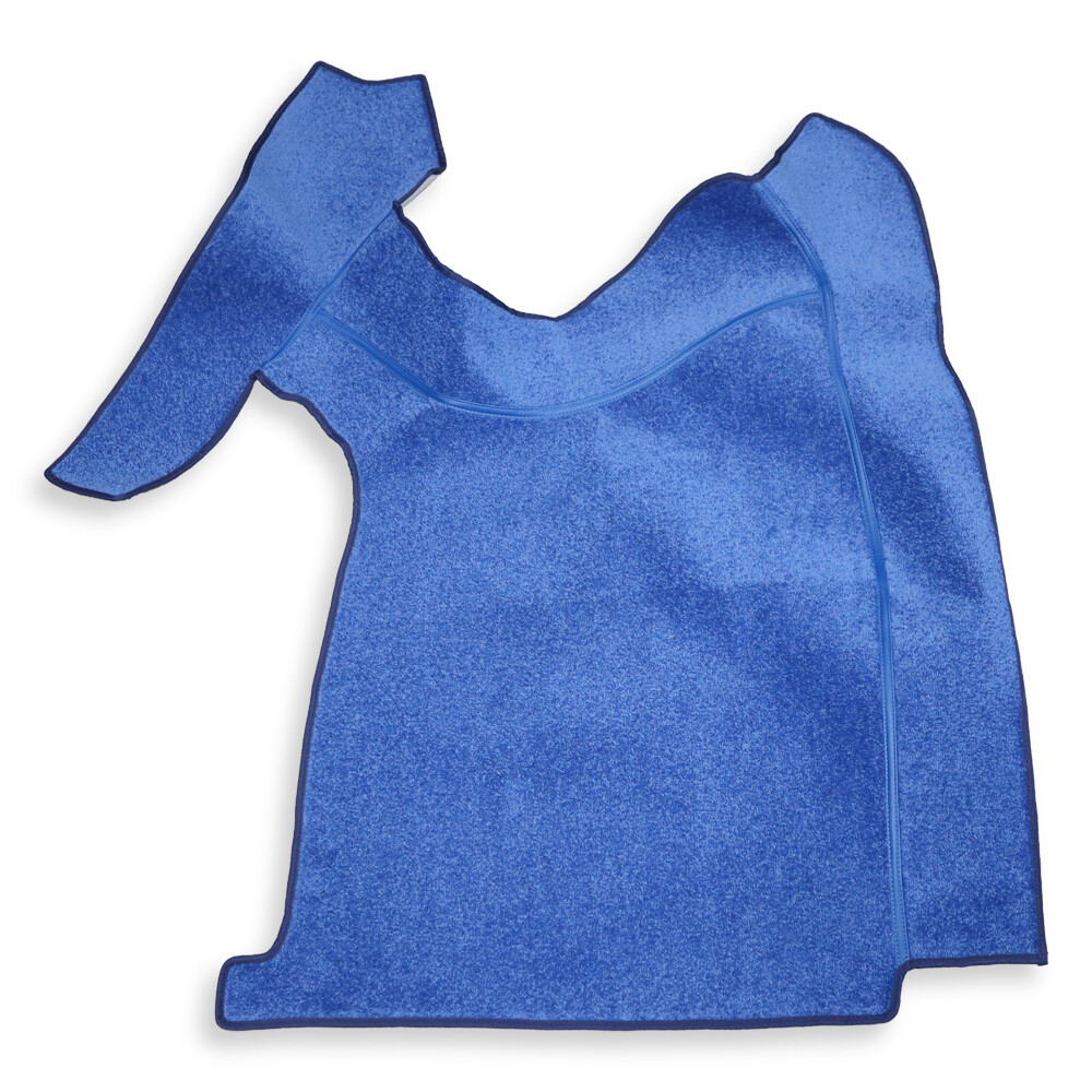 Коврик салона ковролин на шахту VOLVO EURO 5, МКПП, синий