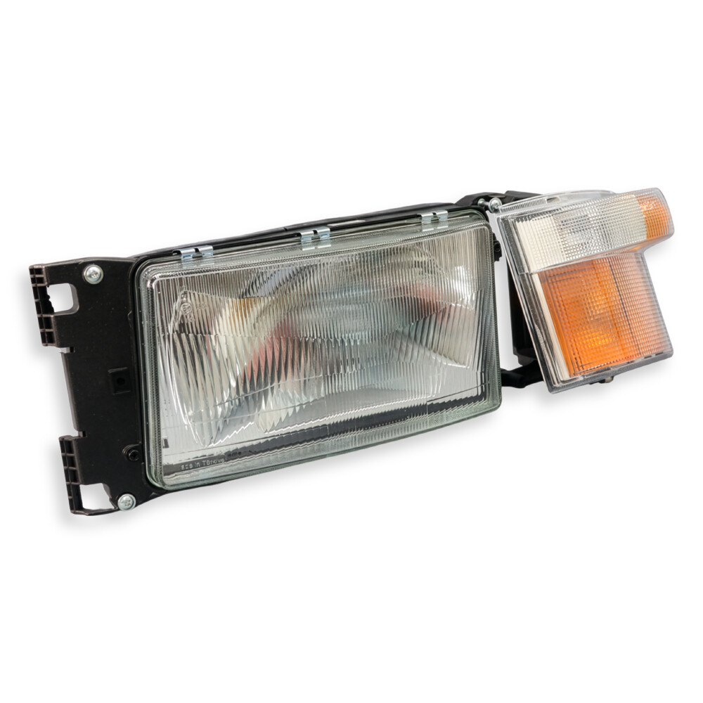 Фара SCANIA 114, 124, R, P, G (1996-2019) з покажчиком повороту, ліва (AYFAR) Фара SCANIA 114, 124, R, P, G (1996-2019) з покажчиком повороту, ліва (AYFAR)