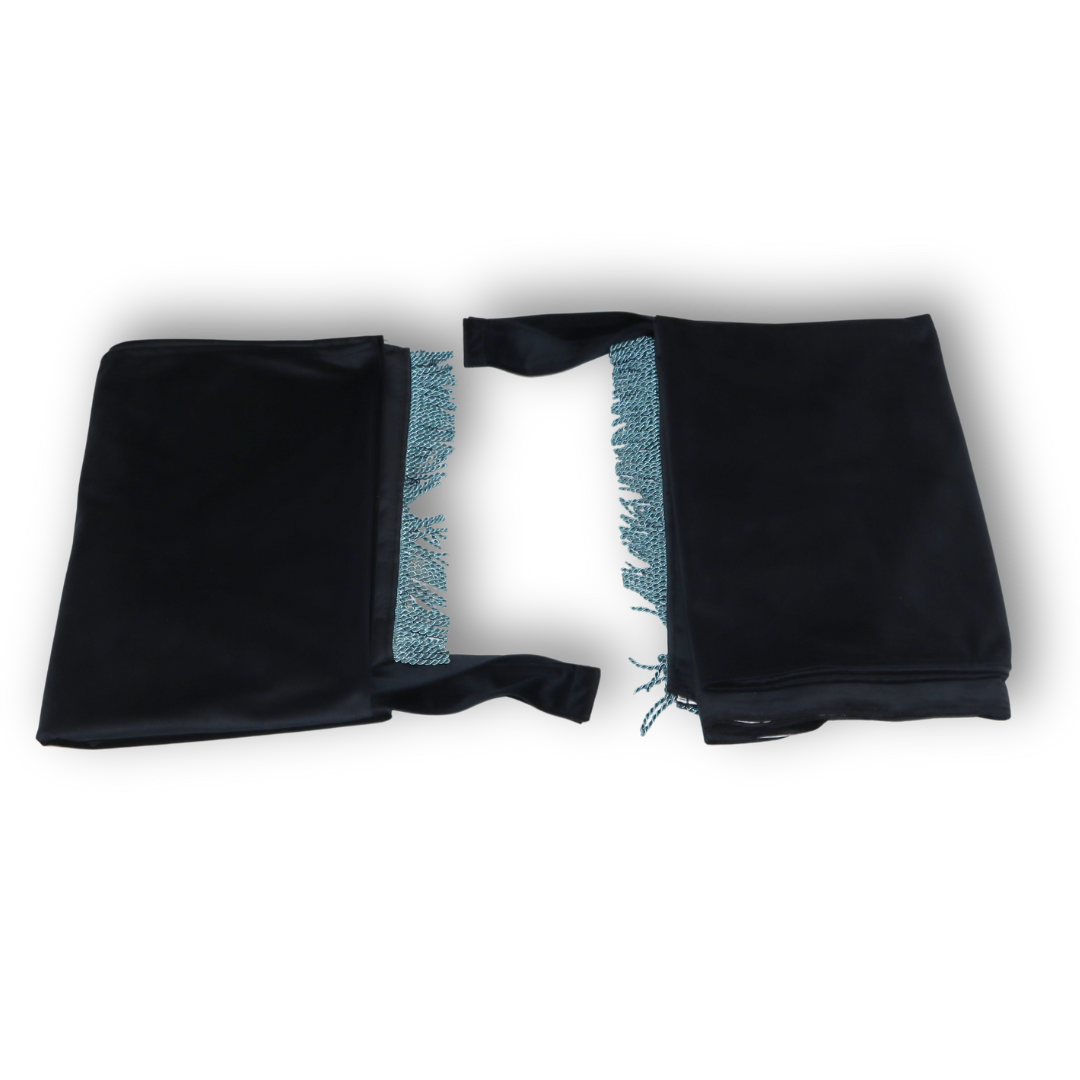 Шторка нічна "ВЕЛЮР" \чорна