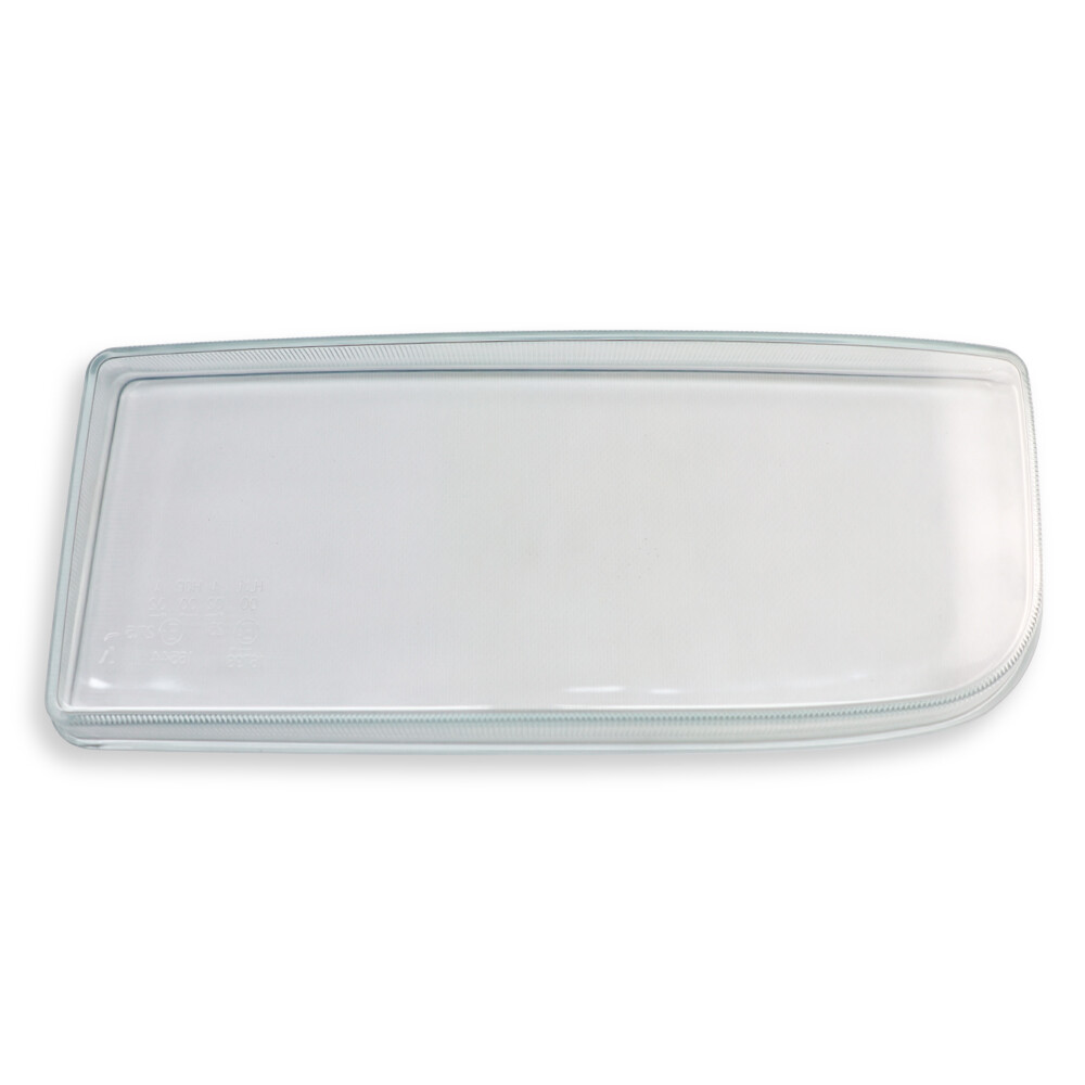 Стекло фары MERCEDES AXOR MP2 (2004-2013) левое (HANLIN) Стекло фары MERCEDES AXOR MP2 (2004-2013) левое (HANLIN)