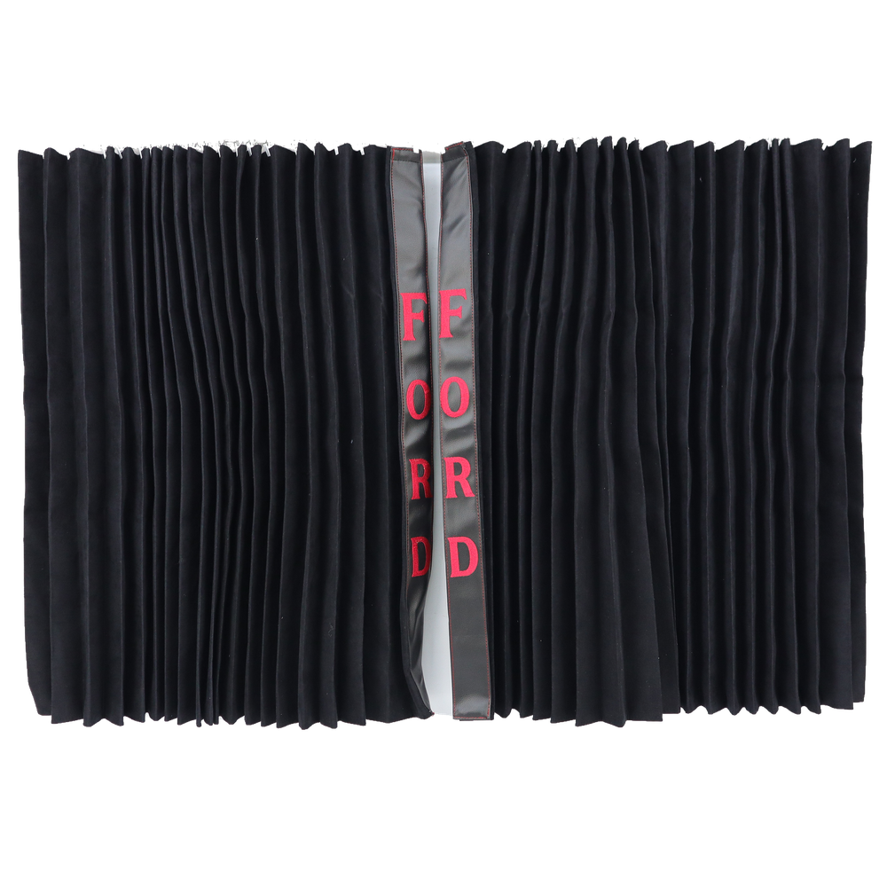 Шторы Рогожка "Bow Folds" FORD ночные черные 2х сторонние Шторы Рогожка "Bow Folds" FORD ночные черные 2х сторонние