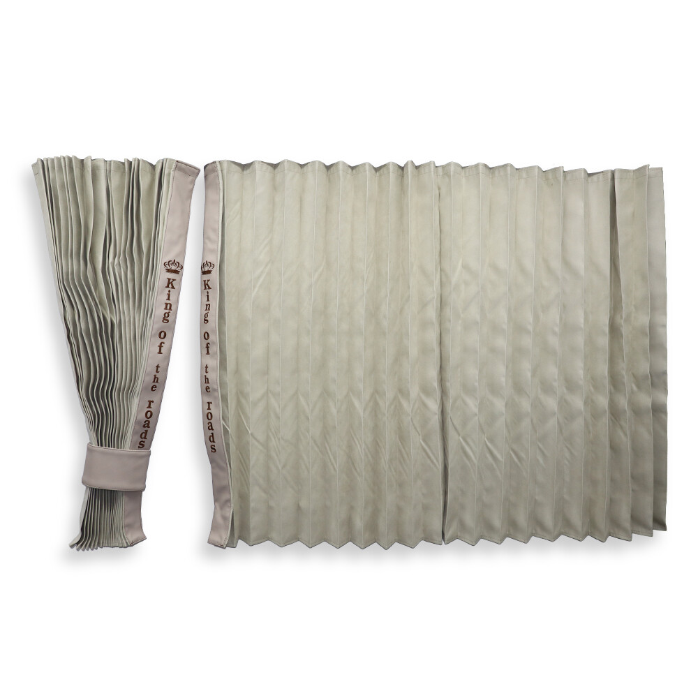 Шторы Рогожка "Bow Folds" KING OF THE ROAD ночные бежевые Шторы Рогожка "Bow Folds" KING OF THE ROAD ночные бежевые