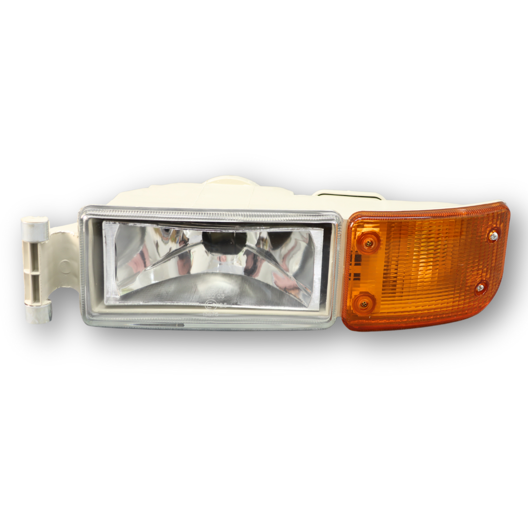 Фара противотуманная MAN TGA, TGL I, TGM I, TGS I, TGX I, L2000, LION'S (1993-) H4, PY21W, с жёлтым поворотником, левая (C.F.BERG)