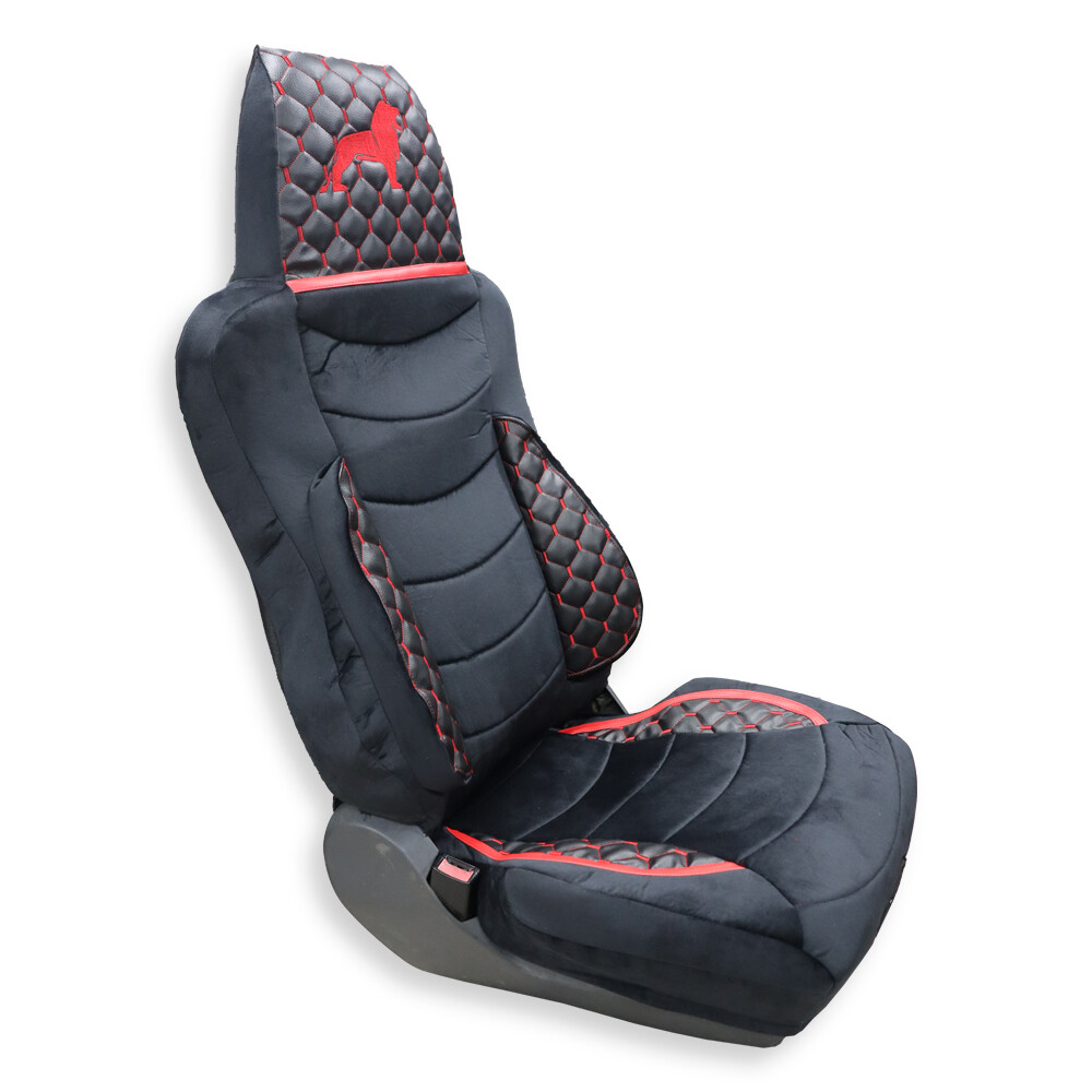 Чохол на сидіння KLF UK MAN TGX, TGA, TGL, TGM, TGS; (2005-2020) 1 ремінь водій, чорний Чохол на сидіння KLF UK MAN TGX, TGA, TGL, TGM, TGS; (2005-2020) 1 ремінь водій, чорний
