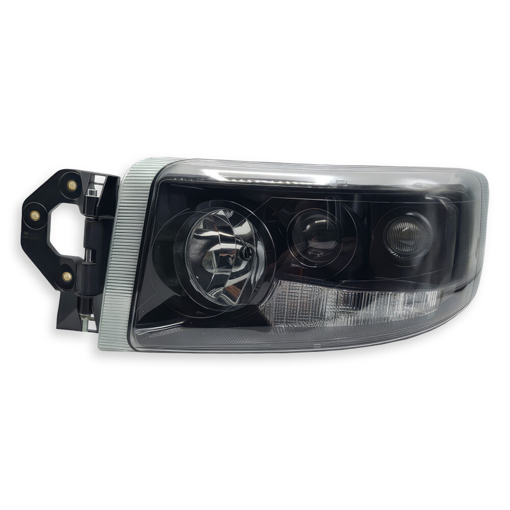 Фара RENAULT PREMIUM 2, ROUTE, LANDER (2005-...) чёрная, левая (TANGDE)