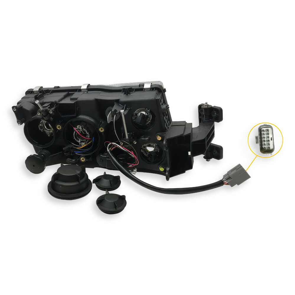 Фара VOLVO FH, FH12, FH16, FM (2002-2008) ручне регулювання; прямокут.роз'єм, права (TANGDE) Фара VOLVO FH, FH12, FH16, FM (2002-2008) ручне регулювання; прямокут.роз'єм, права (TANGDE)