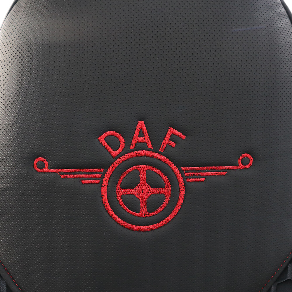 Чехол на сиденья Enterprise DAF XF95 105 CF85 75 65 LF (2002-2012)   кожа черн- велюр сота черная