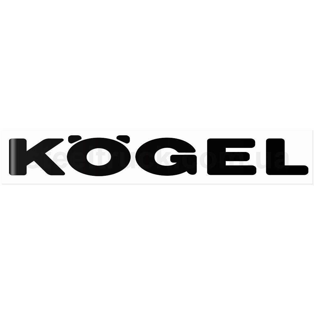 Наклейка Kogel 300*40\черная\ Наклейка Kogel 300*40\черная\