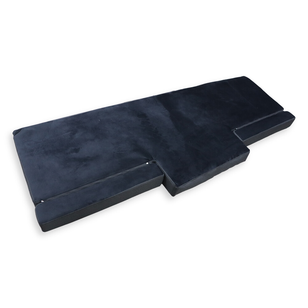 Матрас SCANIA R до 2017г. Велюр+мрамор, черно-серый