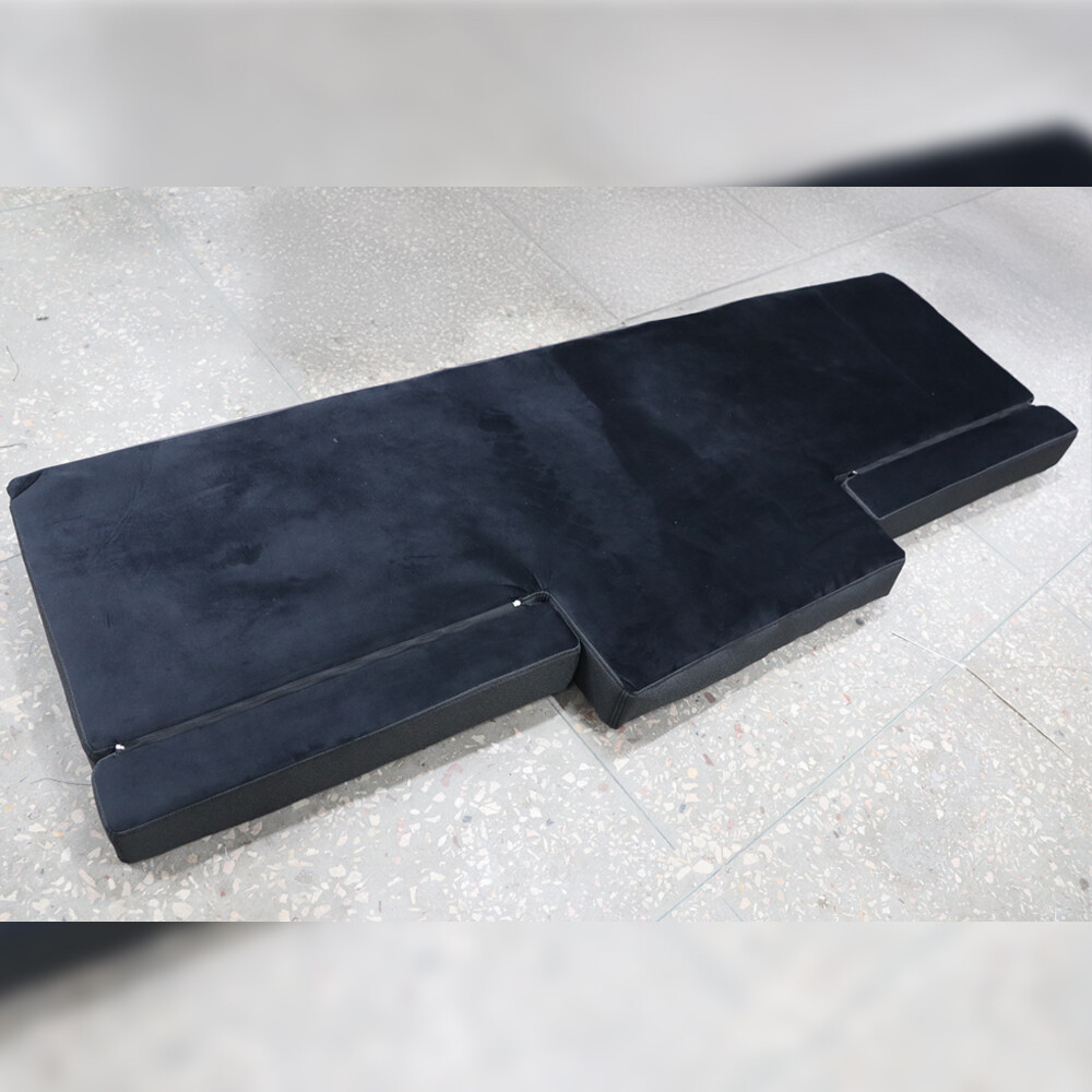 Матрас SCANIA R до 2017г. Велюр+мрамор, черно-серый