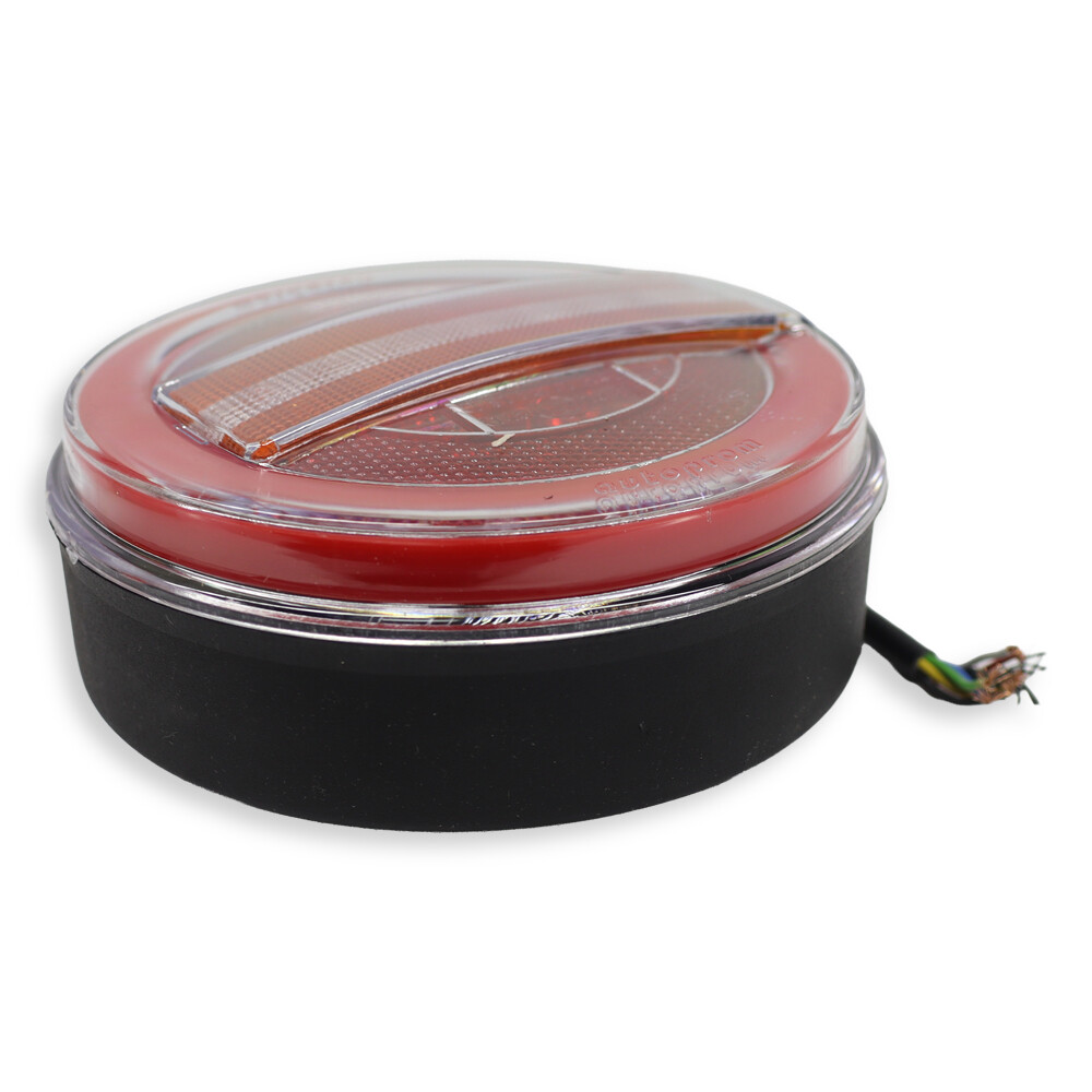 Ліхтар задній неоновий круглий діодний 24 V(140*51)