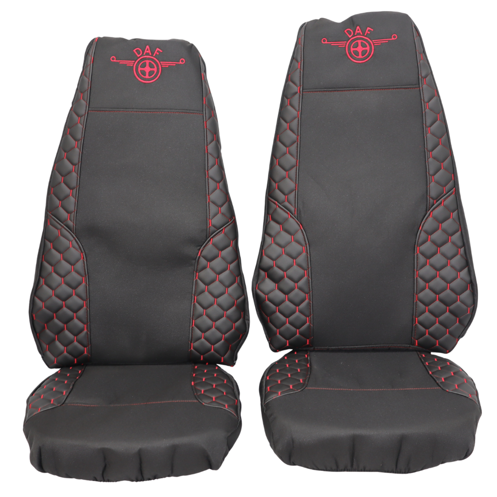 Чехол на сиденья OLD (ЕКО) DAF LF черный ST Чехол на сиденья OLD (ЕКО) DAF LF черный ST