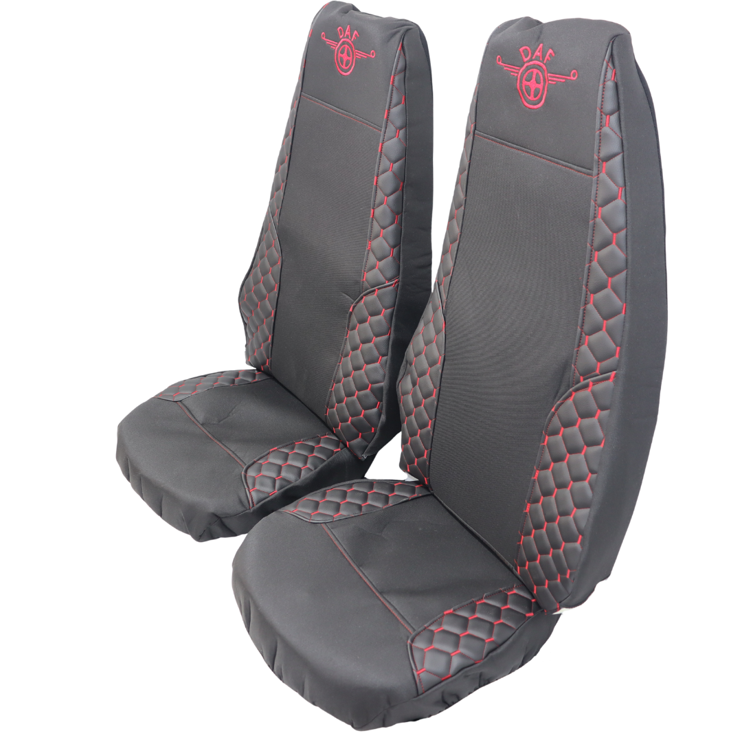 Чехол на сиденья OLD (ЕКО) DAF LF черный ST Чехол на сиденья OLD (ЕКО) DAF LF черный ST