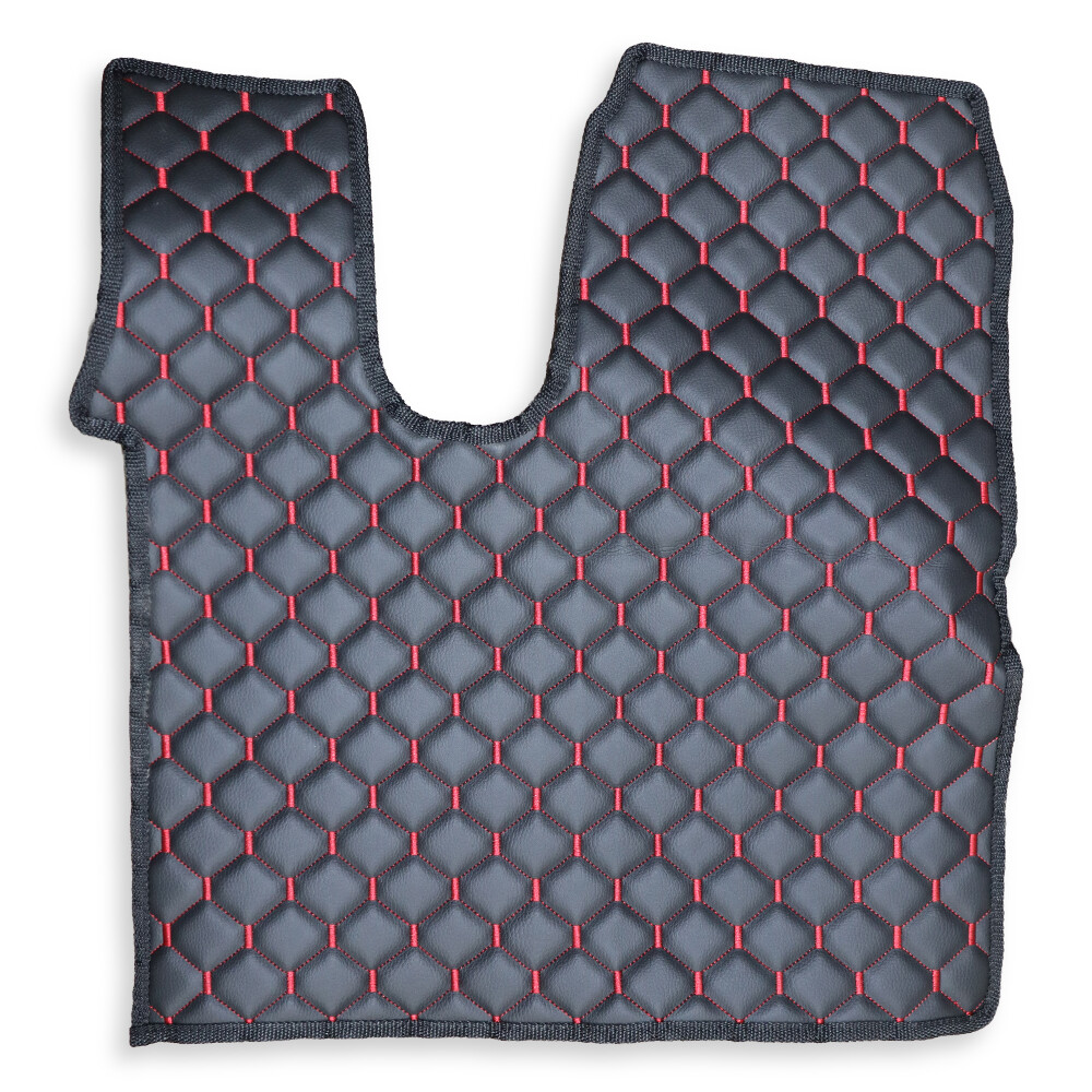 Коврик Экокожа MAN TGM; TGL; TGS; TGA XL со спальником 2007-2020; МКПП, черный