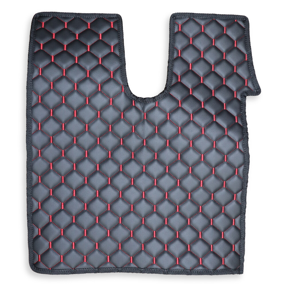 Коврик Экокожа MAN TGM; TGL; TGS; TGA XL со спальником 2007-2020; МКПП, черный