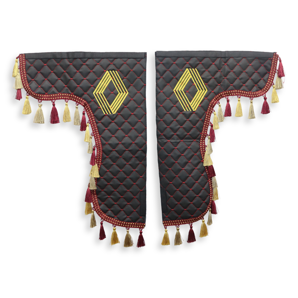 Шторка Экокожа "Pergam" MAGNUM лоб+косынки черный Шторка Экокожа "Pergam" MAGNUM лоб+косынки черный