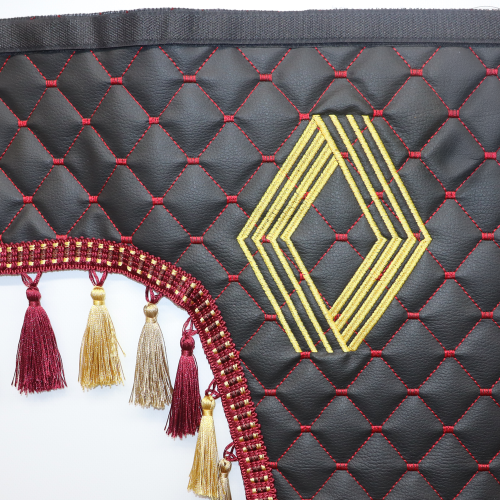 Шторка Экокожа "Pergam" MAGNUM лоб+косынки черный Шторка Экокожа "Pergam" MAGNUM лоб+косынки черный