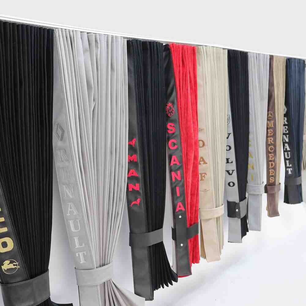 Штори Рогожка "Bow Folds" MERCEDES нічні сірі, 2х сторонні