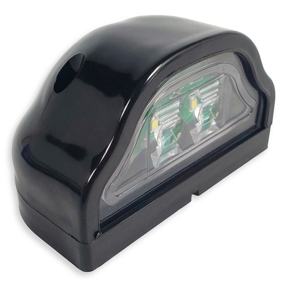 Підсвічування номера "хвиля" чорна LED \NOKTA\ 12V