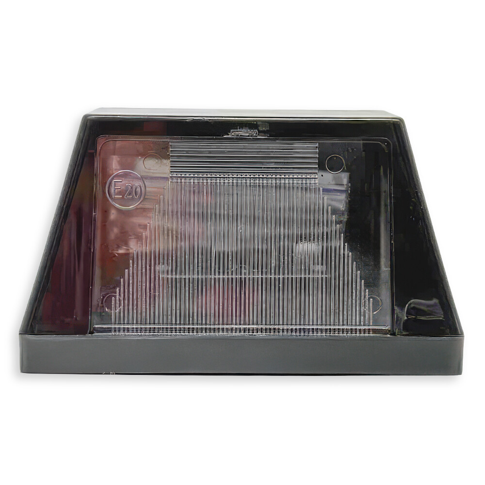 Подсветка номера "кирпич" черная  (лампочка)