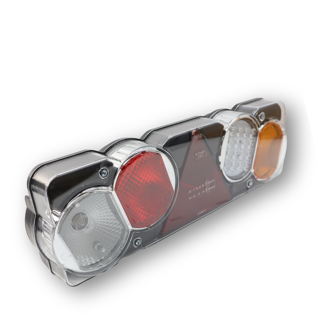 Ліхтар задній універсальний WAS діодно-ламповий з роз'ємом \прав.\