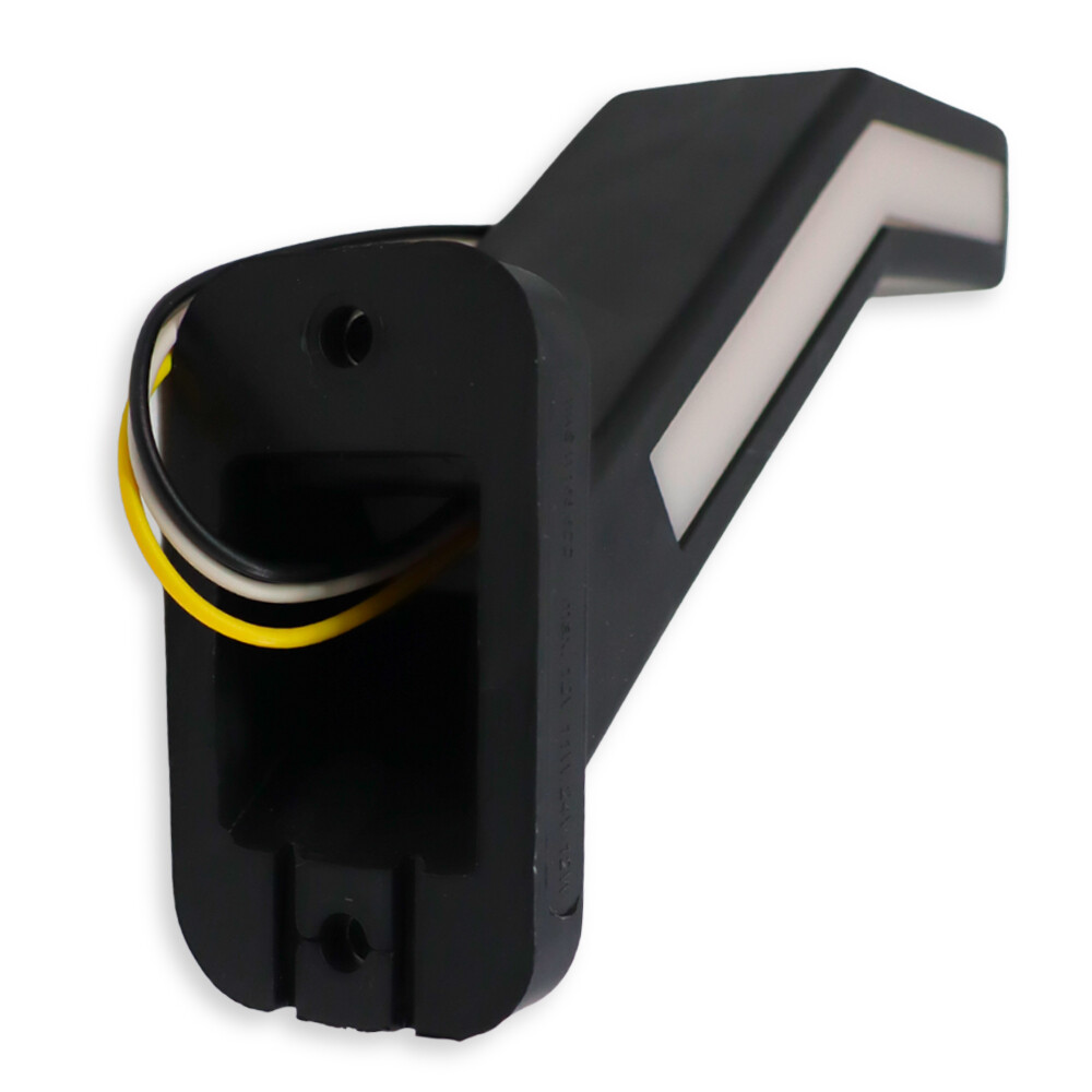 Фонарь габаритный рог LED 12-24 V 19см габарит + бег. указ. повор. \WAS\ прав. Фонарь габаритный рог LED 12-24 V 19см габарит + бег. указ. повор. \WAS\ прав.