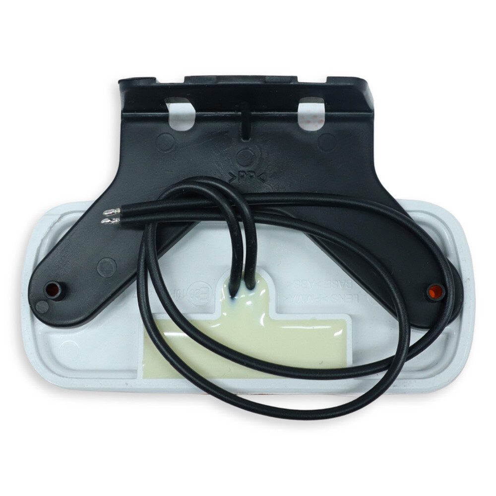 Фонарь габаритный  диодный желтый 12-24 V \с креплением 4 диод.\ WAS