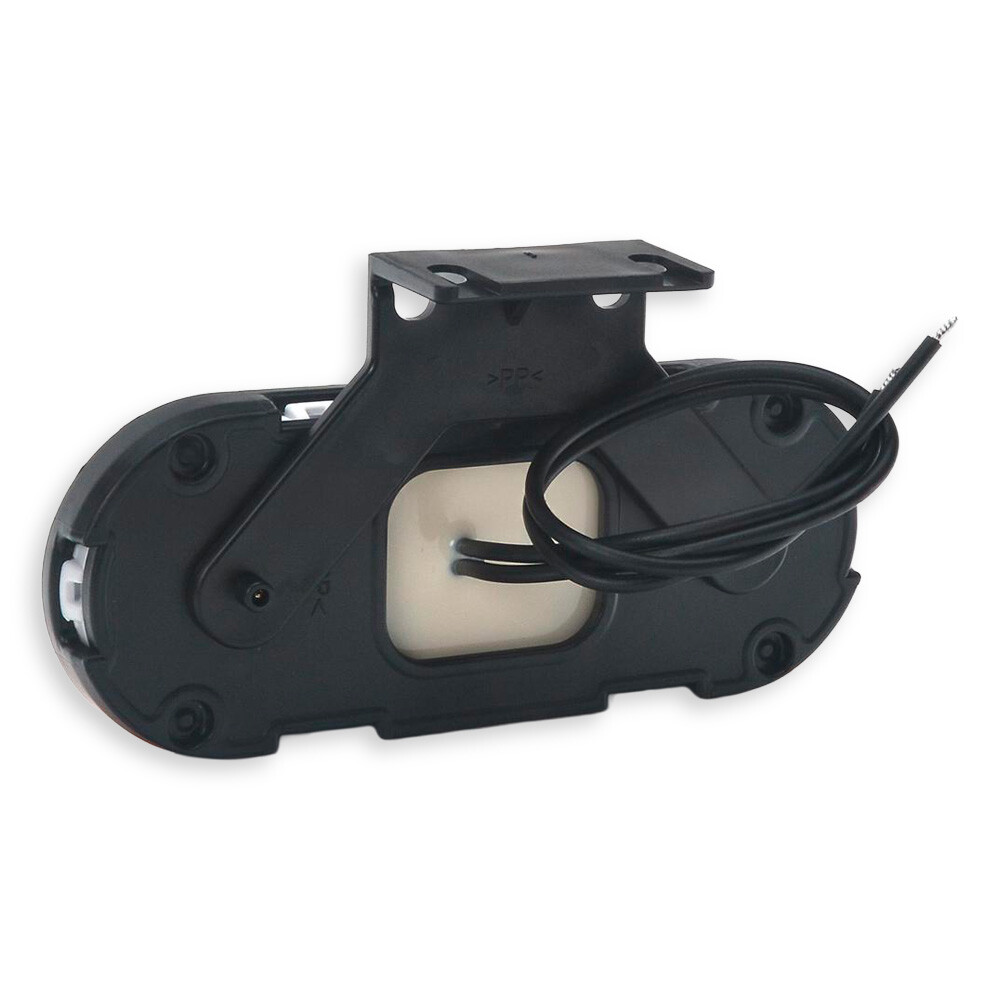 Ліхтар габаритний NEON жовтий 12-24V 124x49 \WAS\