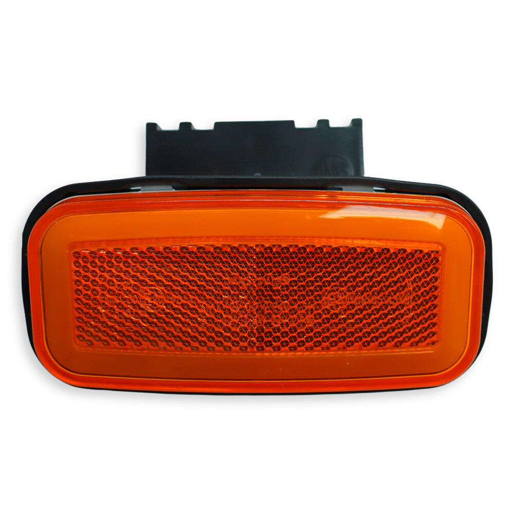Ліхтар габаритний NEON жовтий 12-24V 117X56 бічний сигнал пов. \WAS\