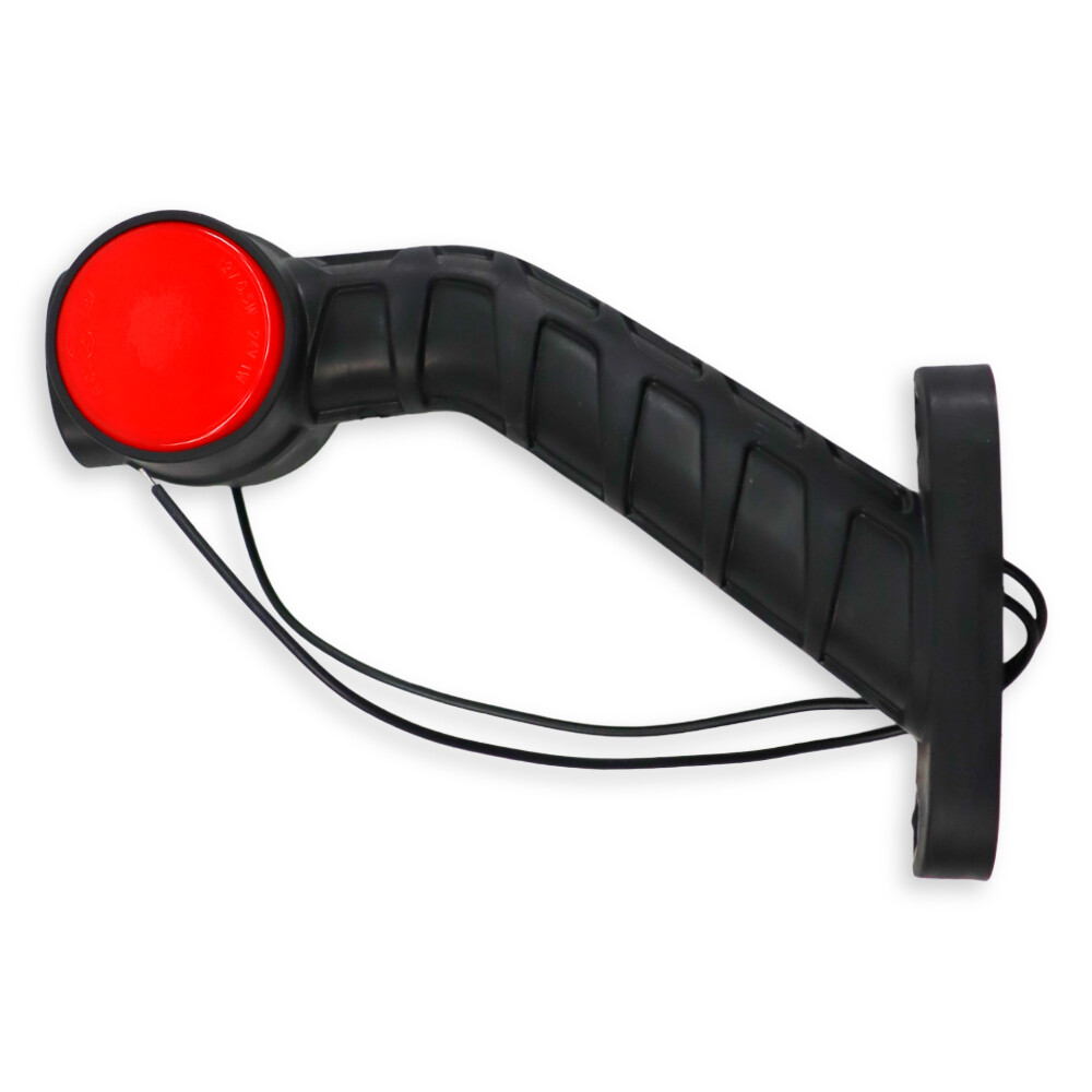 Ліхтар габаритний ріг LED 12-24 V триколірний 20см \WAS\Лів.