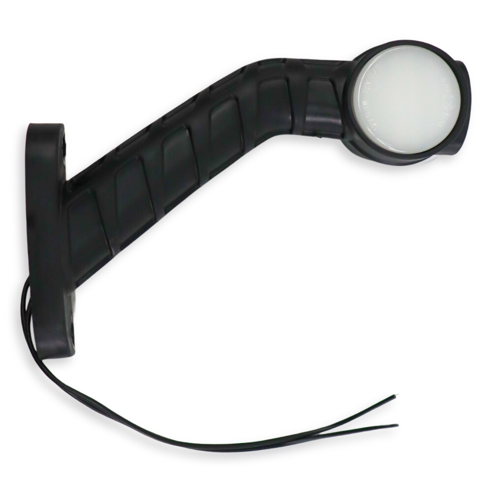 Ліхтар габаритний ріг LED 12-24 V триколірний 20см \WAS\Лів.