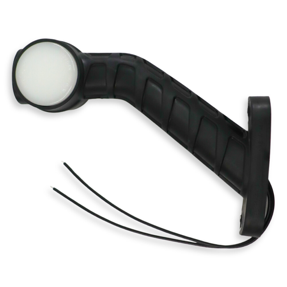 Ліхтар габаритний ріг LED 12-24 V триколірний 20см \WAS\ прав.