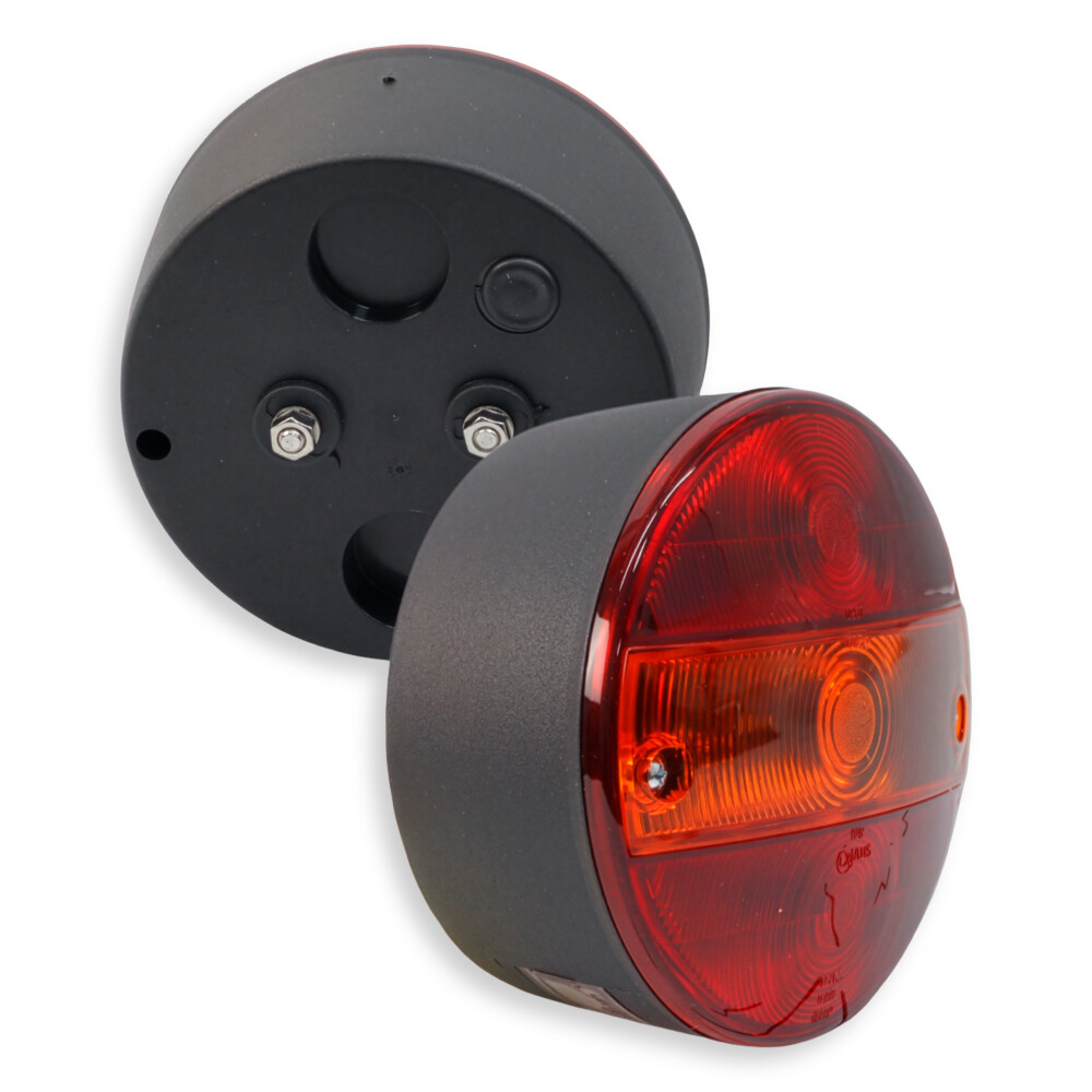 Ліхтар задній 12V-24V стоп / габаритний / указ повор. / Підсв. номери .\WAS\Лів.