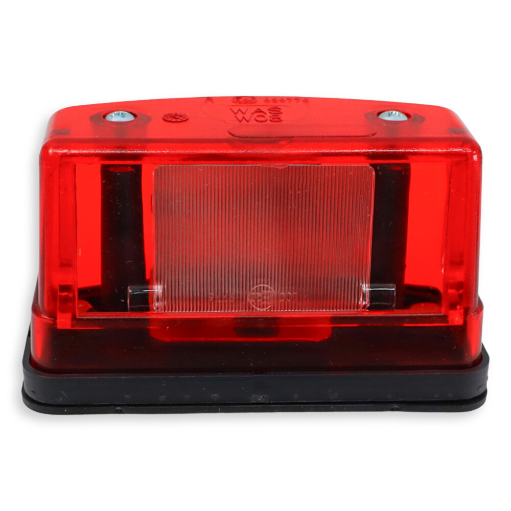 Підсвічування номера 12V \ 24V червоне (лампа) \ WAS \