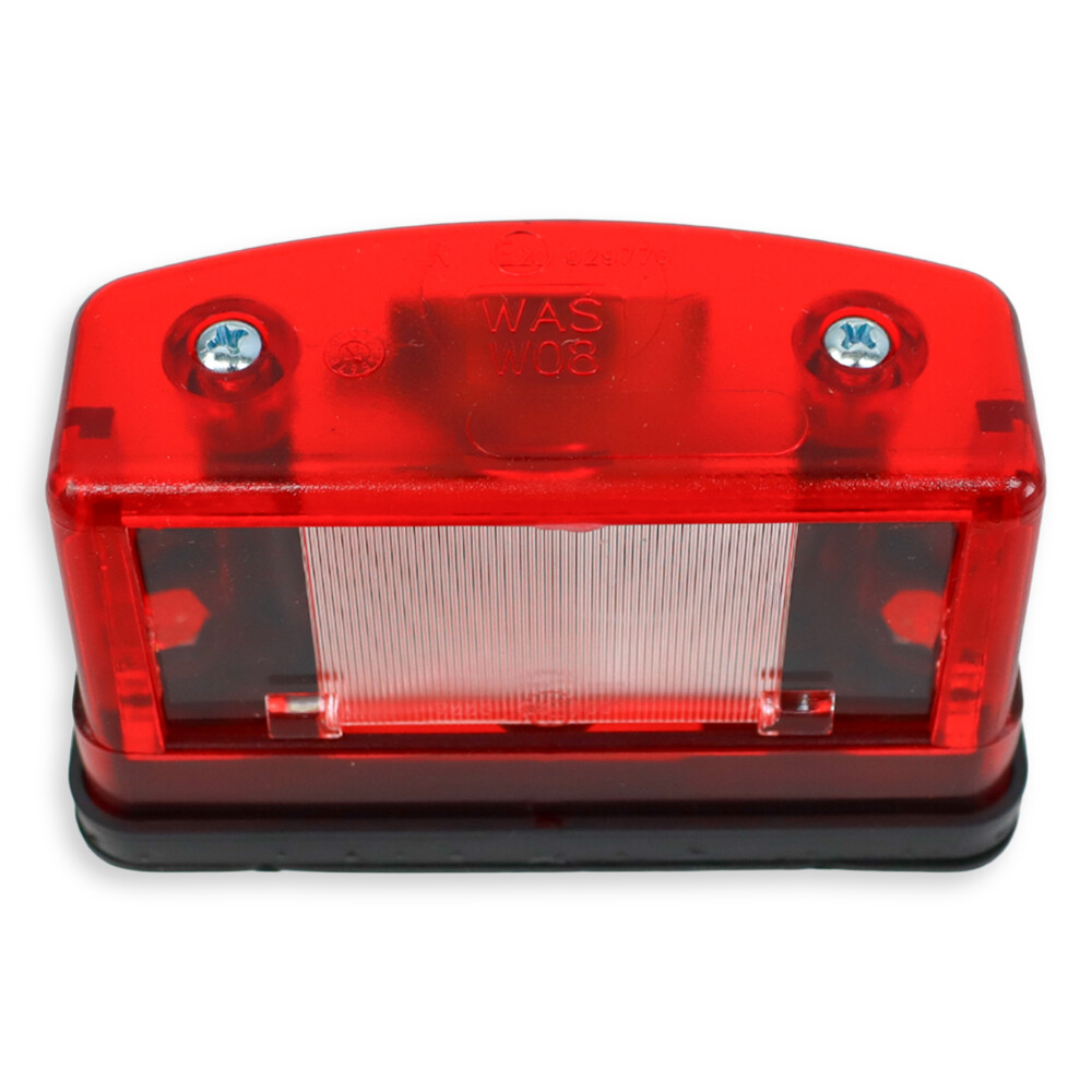 Підсвічування номера 12V \ 24V червоне (лампа) \ WAS \