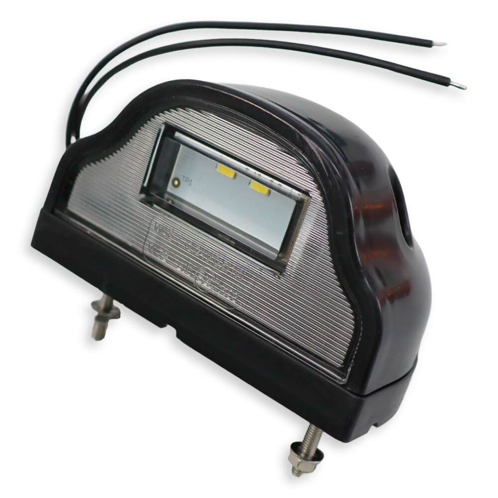 Підсвічування номера 12V \ 24V чорна LED \WAS\