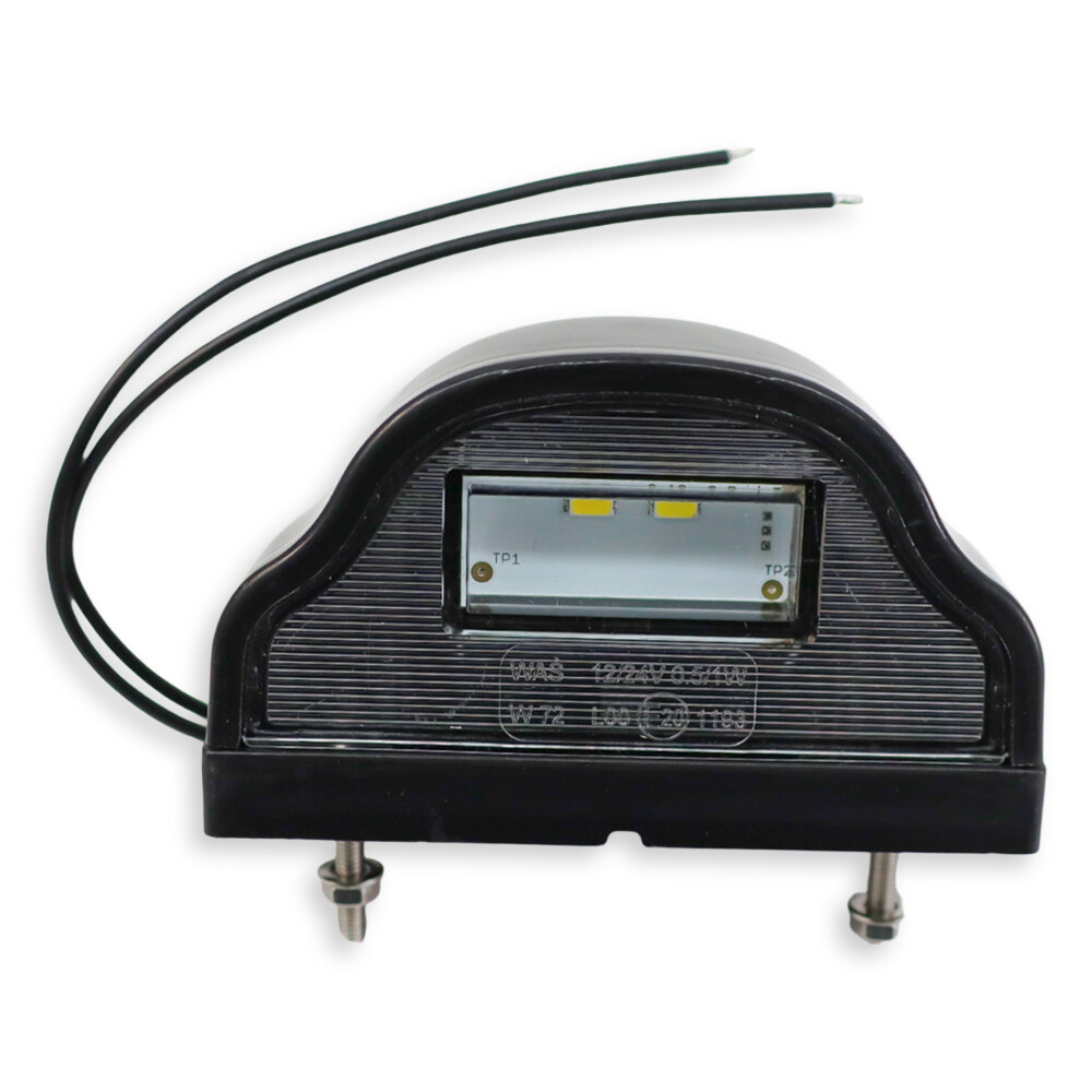 Підсвічування номера 12V \ 24V чорна LED \WAS\