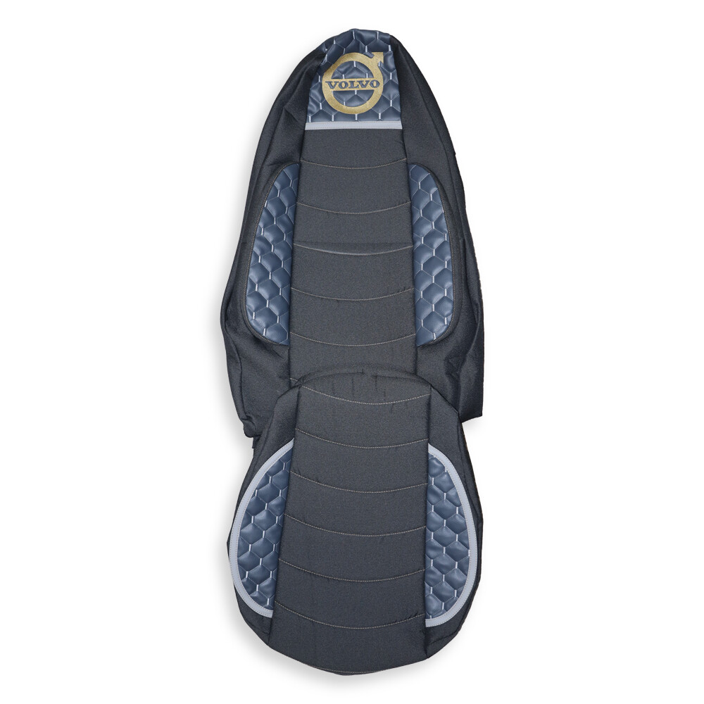 Чохол на сидіння KILIFI VOLVO FH FM (2002-2013), 2 ремні, сірий