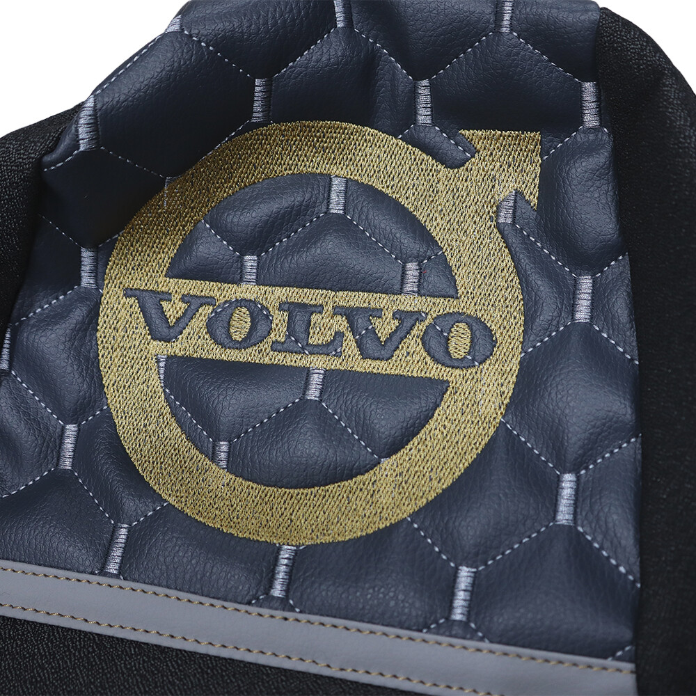 Чохол на сидіння KILIFI VOLVO FH FM (2002-2013), 2 ремні, сірий