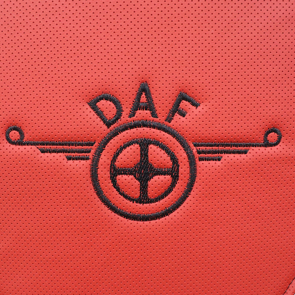 Чехол на сиденья Enterprise DAF XF95 105 CF85 75 65 LF (2002-2012) черно-красный