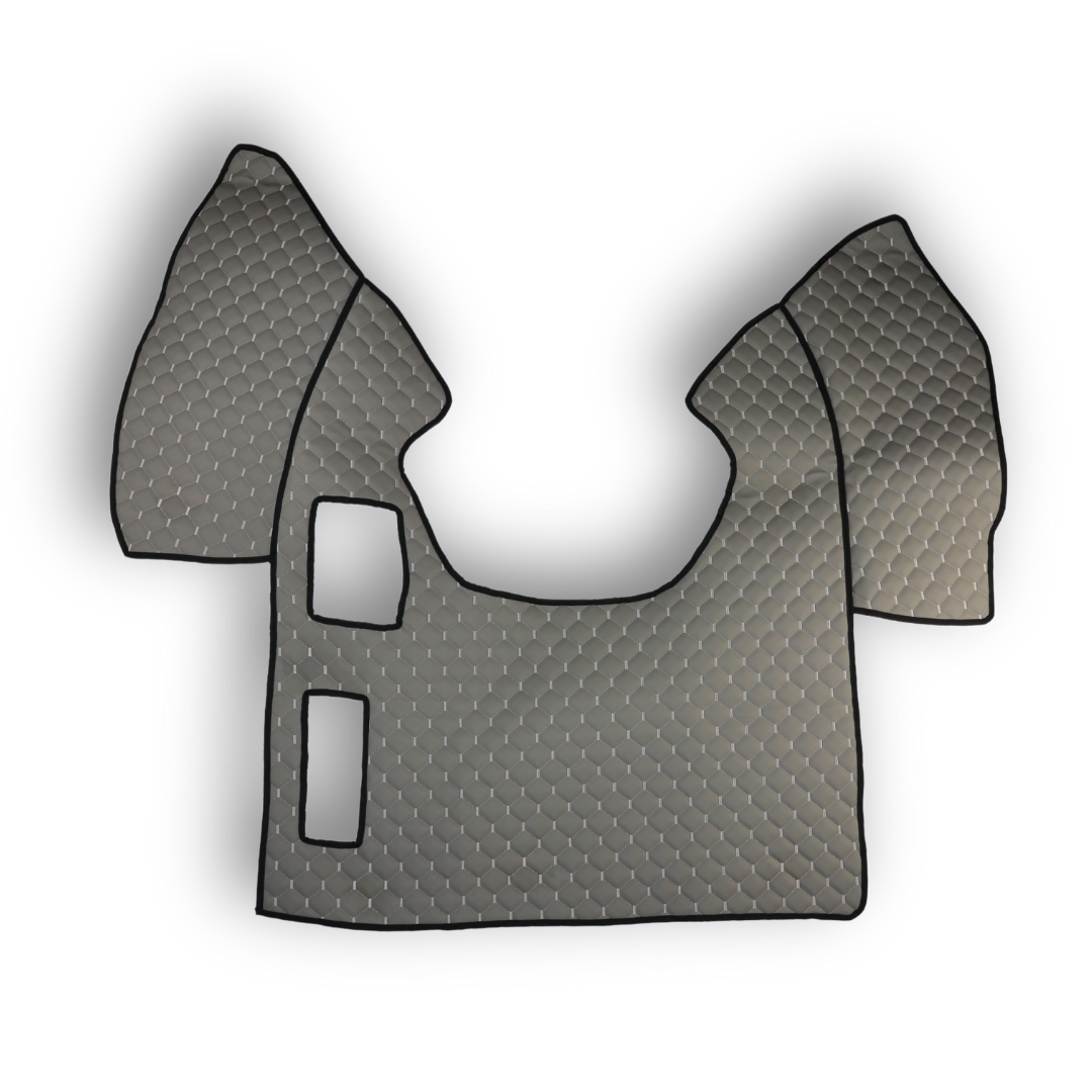 Килимок Екошкіра DAF XF95 1997-2005; МКПП, сірий, Килимок Екошкіра DAF XF95 1997-2005; МКПП, сірий,