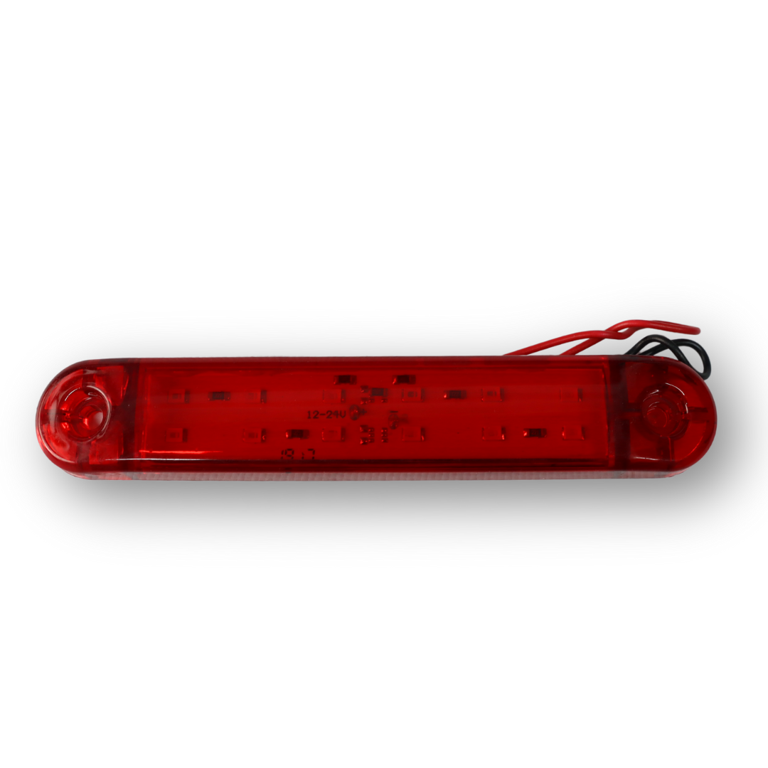 Фонарь габаритный диодный 12LED 24V красный  \BD\