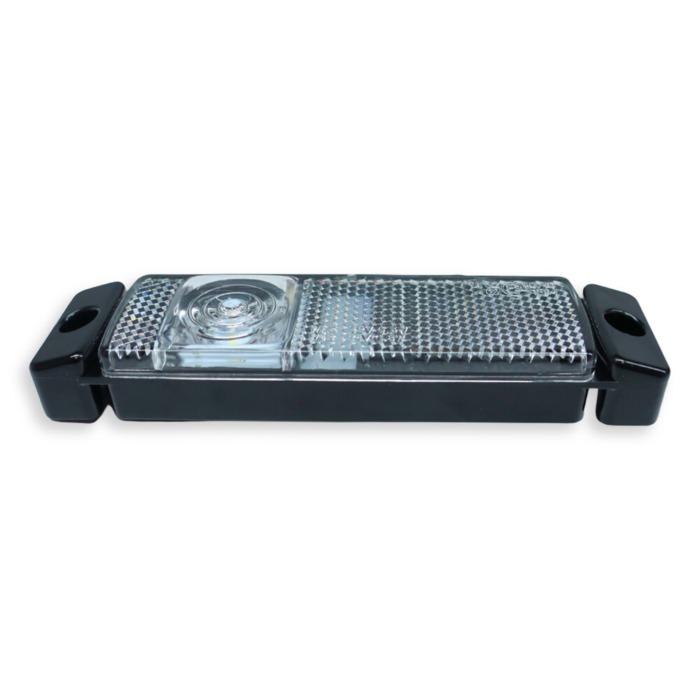 Ліхтар габаритний діодний білий 12-24 V WAS