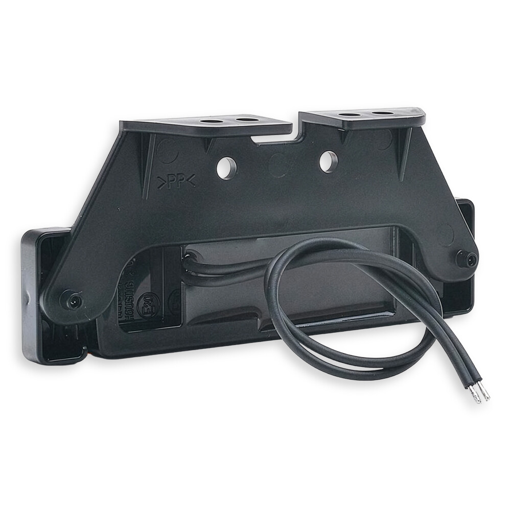 Фонарь габаритный  диодный желтый 12-24 V  \с креп. + отражатель \ WAS