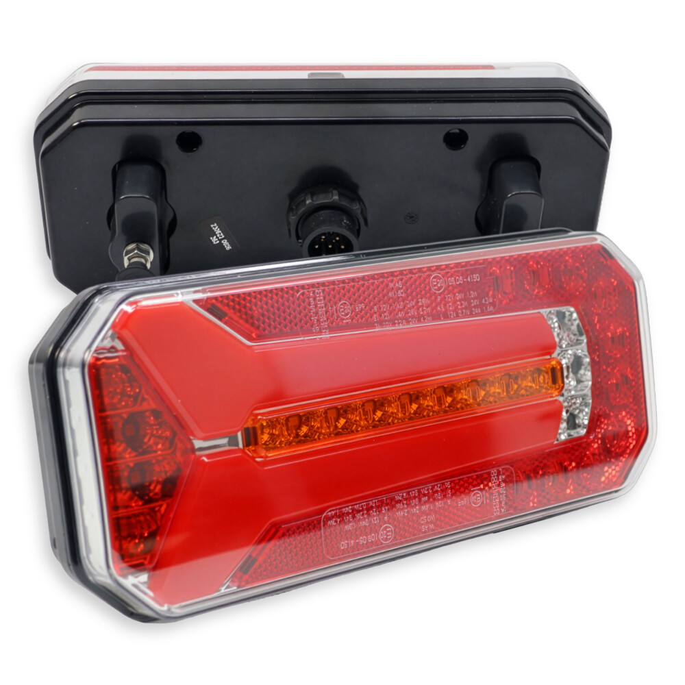 Фонарь задний 12V-24V (разъем 7 конт.) \WAS\ лев.- прав.