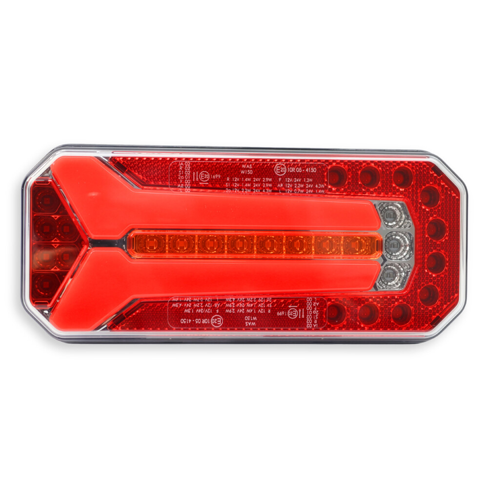 Фонарь задний 12V-24V (разъем 7 конт.) \WAS\ лев.- прав.