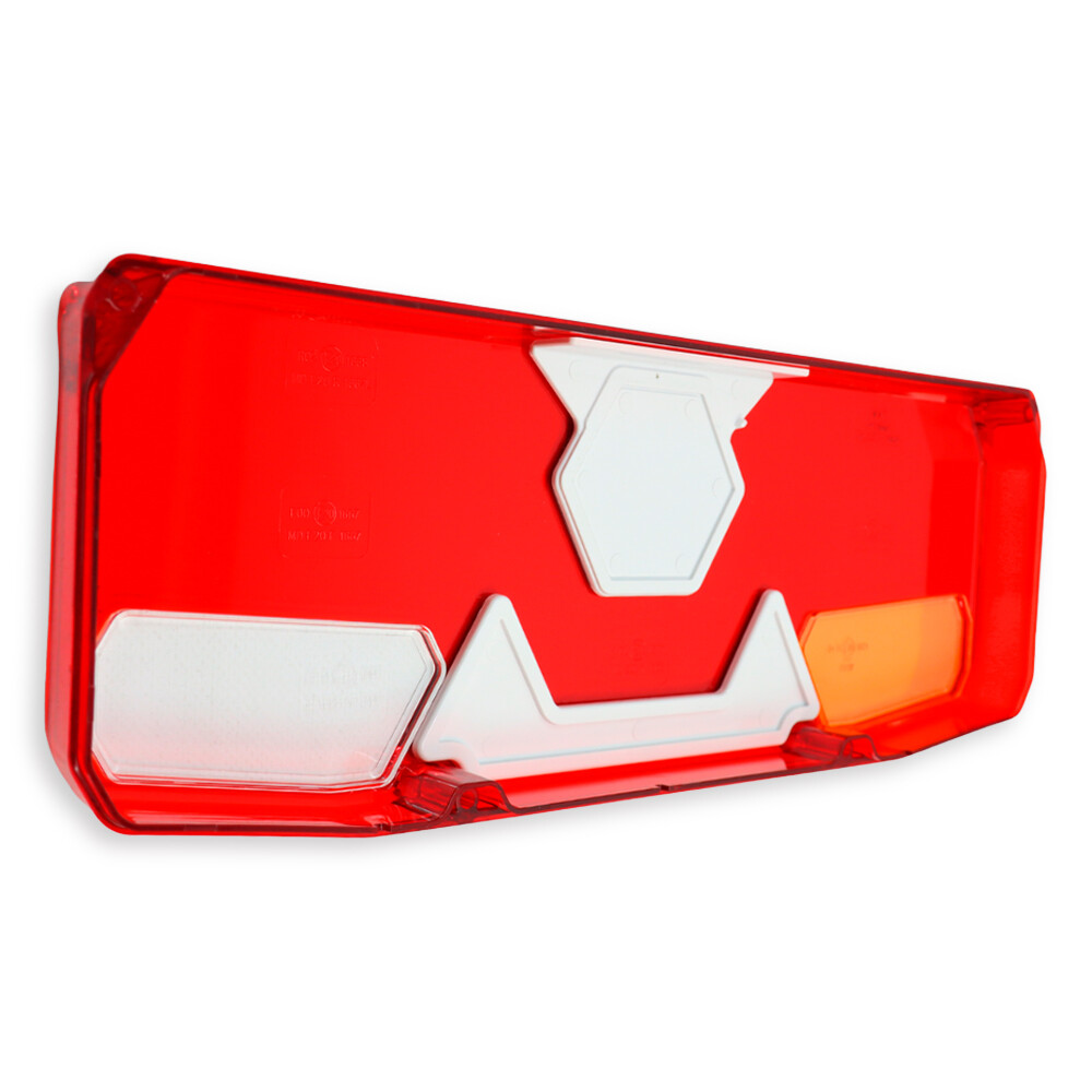 Стекло на задний фонарь WAS LED W138d\левое