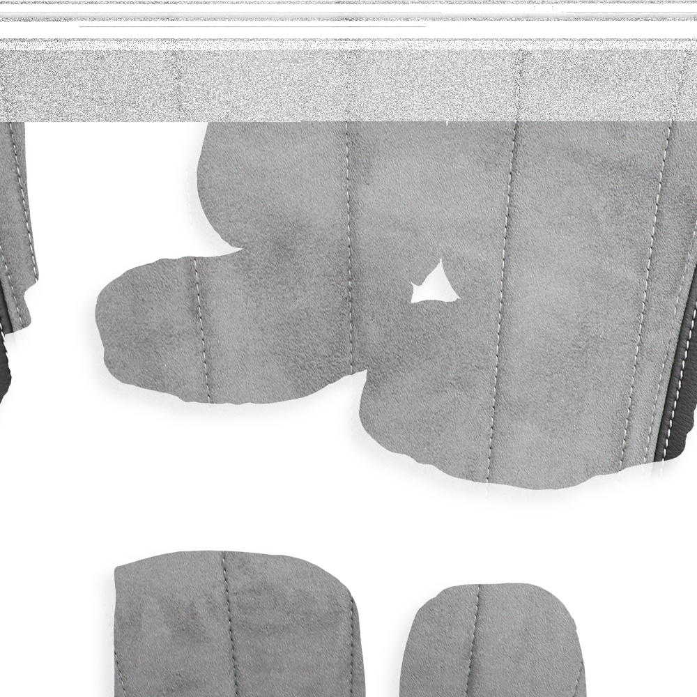 Чехол на сиденья Twin DAF XF105 106 XG CF85 LF (2013-2024) велюр серый-черная кожа