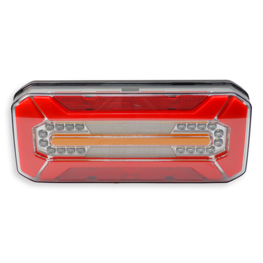 Фонарь задний универсальный WAS  LED 12-24V бег. указ. пов. бок. габ.\лев.-прав.\